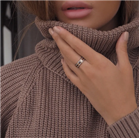 Anello Daniel Wellington Donna CLASSIC RING DESERT SAND in Acciaio DW00400057 - DW00400057